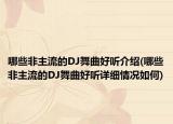 哪些非主流的DJ舞曲好听介绍(哪些非主流的DJ舞曲好听详细情况如何)