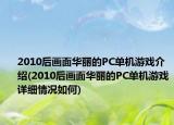 2010后画面华丽的PC单机游戏介绍(2010后画面华丽的PC单机游戏详细情况如何)