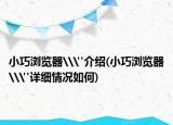 小巧浏览器\