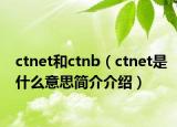 ctnet和ctnb（ctnet是什么意思简介介绍）