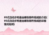 95式自动步枪是由哪些部件组成的介绍(95式自动步枪是由哪些部件组成的详细情况如何)