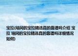 宝拉(培冈的宝拉精选真的靠谱吗介绍 宝拉 培冈的宝拉精选真的靠谱吗详细情况如何)