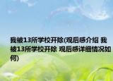 我被13所学校开除(观后感介绍 我被13所学校开除 观后感详细情况如何)