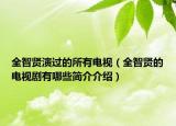全智贤演过的所有电视（全智贤的电视剧有哪些简介介绍）