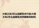 火炬之光2怎么加属性点介绍(火炬之光2怎么加属性点详细情况如何)