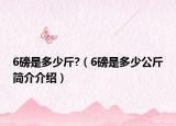 6磅是多少斤?（6磅是多少公斤简介介绍）