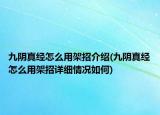 九阴真经怎么用架招介绍(九阴真经怎么用架招详细情况如何)