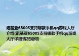 诺基亚6500S支持哪款手机qq游戏大厅介绍(诺基亚6500S支持哪款手机qq游戏大厅详细情况如何)