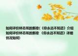 如何评价林志炫的新歌(《你永远不知道》介绍 如何评价林志炫的新歌 《你永远不知道》详细情况如何)