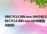 $RECYCLE.BIN.exe.360介绍($RECYCLE.BIN.exe.360详细情况如何)
