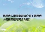 网剧唐人街探案剧情介绍（网剧唐人街探案结局简介介绍）