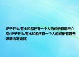 逆子开头,有水和船还有一个人的成语有哪些介绍(逆子开头,有水和船还有一个人的成语有哪些详细情况如何)