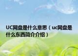 UC网盘是什么意思（uc网盘是什么东西简介介绍）
