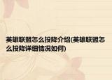 英雄联盟怎么投降介绍(英雄联盟怎么投降详细情况如何)
