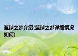 篮球之梦介绍(篮球之梦详细情况如何)