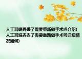 人工耳蜗弄丢了需要重新做手术吗介绍(人工耳蜗弄丢了需要重新做手术吗详细情况如何)