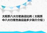 太阳系八大行星直径比例（太阳系中八大行星各直径是多少简介介绍）