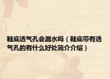 鞋底透气孔会漏水吗（鞋底带有透气孔的有什么好处简介介绍）