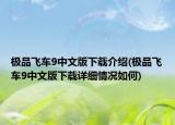 极品飞车9中文版下载介绍(极品飞车9中文版下载详细情况如何)
