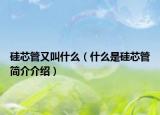 硅芯管又叫什么（什么是硅芯管简介介绍）