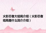 火影忍者大结局介绍（火影忍者结局是什么简介介绍）