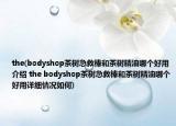the(bodyshop茶树急救棒和茶树精油哪个好用介绍 the bodyshop茶树急救棒和茶树精油哪个好用详细情况如何)