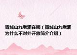 青城山九老洞在哪（青城山九老洞为什么不对外开放简介介绍）