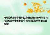 吃鸡游戏是哪个国家的(你觉得做的如何介绍 吃鸡游戏是哪个国家的 你觉得做的如何详细情况如何)