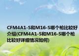 CFM4A1-S和M16-S哪个枪比较好介绍(CFM4A1-S和M16-S哪个枪比较好详细情况如何)