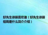 好先生徐丽喜欢谁（好先生徐丽结局是什么简介介绍）