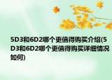 5D3和6D2哪个更值得购买介绍(5D3和6D2哪个更值得购买详细情况如何)