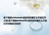 我下载的winkawaks街机模拟器怎么不能打开介绍(我下载的winkawaks街机模拟器怎么不能打开详细情况如何)