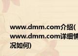 www.dmm.com介绍(www.dmm.com详细情况如何)