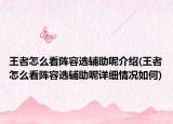 王者怎么看阵容选辅助呢介绍(王者怎么看阵容选辅助呢详细情况如何)