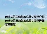 10多G的压缩包怎么传U盘里介绍(10多G的压缩包怎么传U盘里详细情况如何)
