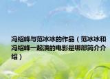 冯绍峰与范冰冰的作品（范冰冰和冯绍峰一起演的电影是哪部简介介绍）