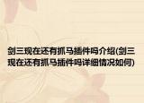 剑三现在还有抓马插件吗介绍(剑三现在还有抓马插件吗详细情况如何)