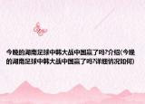 今晚的湖南足球中韩大战中国赢了吗?介绍(今晚的湖南足球中韩大战中国赢了吗?详细情况如何)