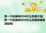 有一个动漫叫DOG什么东西介绍(有一个动漫叫DOG什么东西详细情况如何)