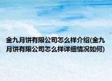 金九月饼有限公司怎么样介绍(金九月饼有限公司怎么样详细情况如何)