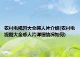 农村电视剧大全感人片介绍(农村电视剧大全感人片详细情况如何)