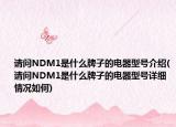 请问NDM1是什么牌子的电器型号介绍(请问NDM1是什么牌子的电器型号详细情况如何)