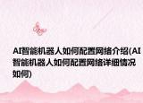 AI智能机器人如何配置网络介绍(AI智能机器人如何配置网络详细情况如何)