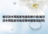 哈尔滨木耳批发市场在哪介绍(哈尔滨木耳批发市场在哪详细情况如何)