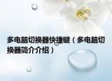 多电脑切换器快捷键（多电脑切换器简介介绍）
