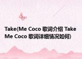 Take(Me Coco 歌词介绍 Take Me Coco 歌词详细情况如何)