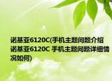 诺基亚6120C(手机主题问题介绍 诺基亚6120C 手机主题问题详细情况如何)