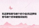科迈罗和野马哪个好介绍(科迈罗和野马哪个好详细情况如何)