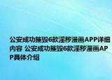 公安成功摧毁6款淫秽漫画APP详细内容 公安成功摧毁6款淫秽漫画APP具体介绍