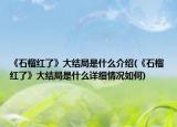 《石榴红了》大结局是什么介绍(《石榴红了》大结局是什么详细情况如何)